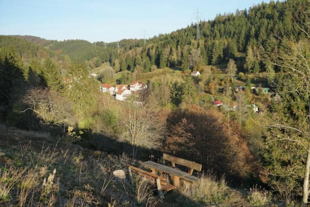 Ruhiges Ferienhaus Am Waldrand Mit Sauna Und Kamin - Hellaberg II Langenbach  Exterior photo