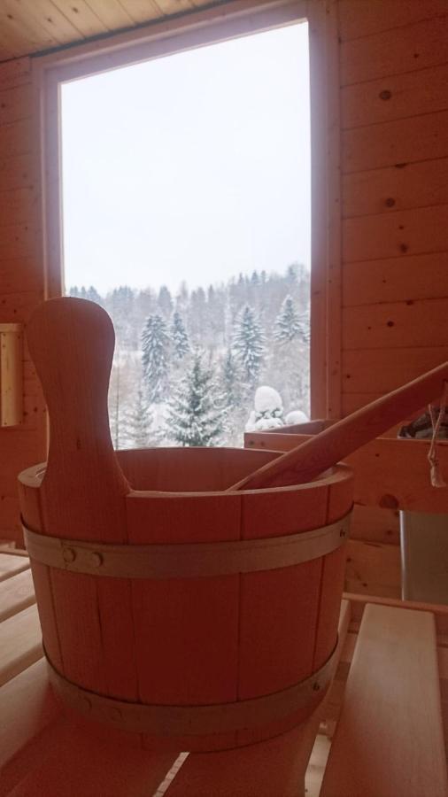 Ruhiges Ferienhaus Am Waldrand Mit Sauna Und Kamin - Hellaberg II Langenbach  Exterior photo